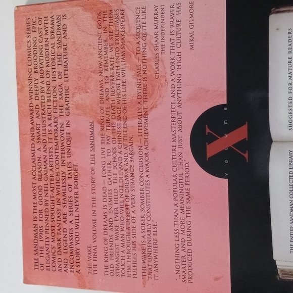 THE sandman vol 10 The wake (final volume) -New - Picture 3 of 4